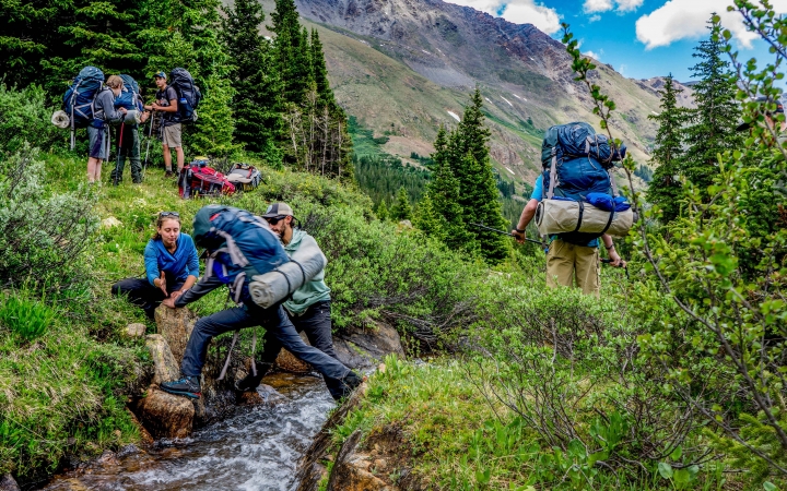 backpacking trip for teens in colorado rockies